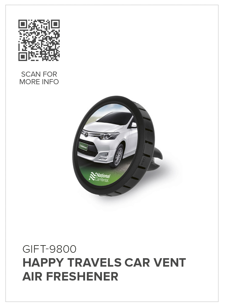 Altitude Happy-Travels Car Vent Air Freshener CATALOGUE_IMAGE